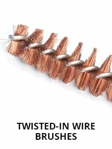 Twisted-In Wire Brushes | Pipe Brush