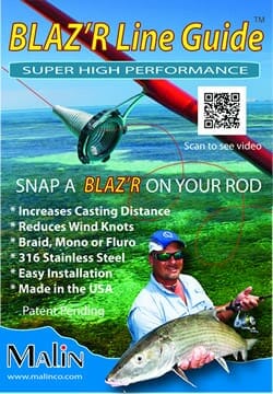 Fishing Line Guide BLAZ'R  Lockwire Products From Malin